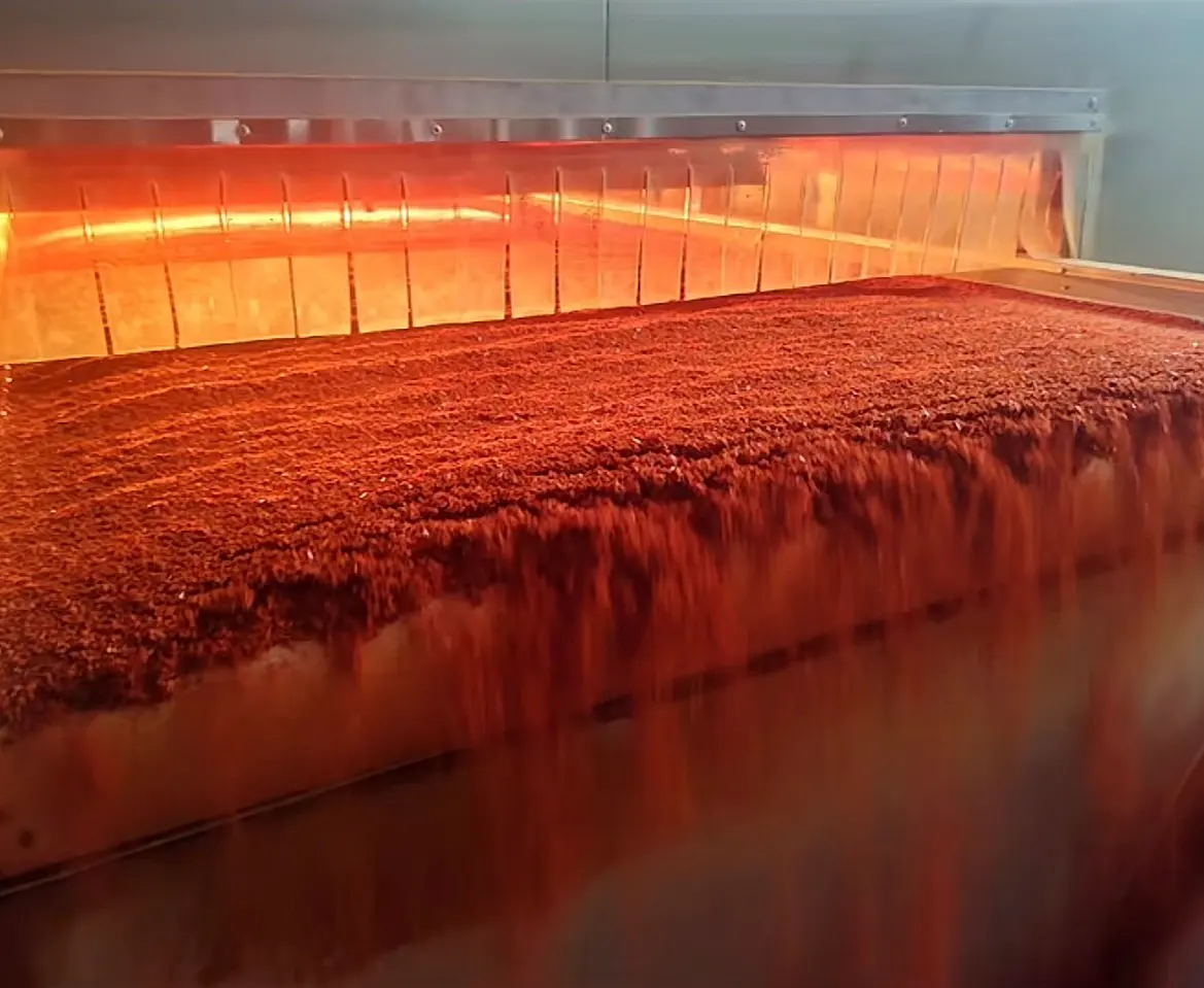 Paprika processing