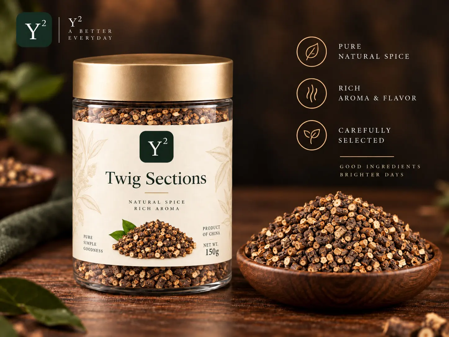 Twig Sections — packaging visual